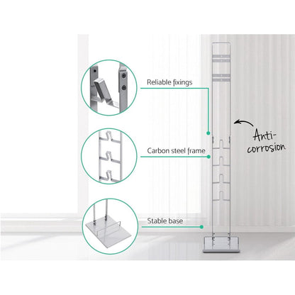 Artiss Appliances > Vacuum Cleaners > Vacuum Cleaner Accessories Artiss Freestanding Dyson Vacuum Cleaner Stand for V6 7 8 10 11 Silver