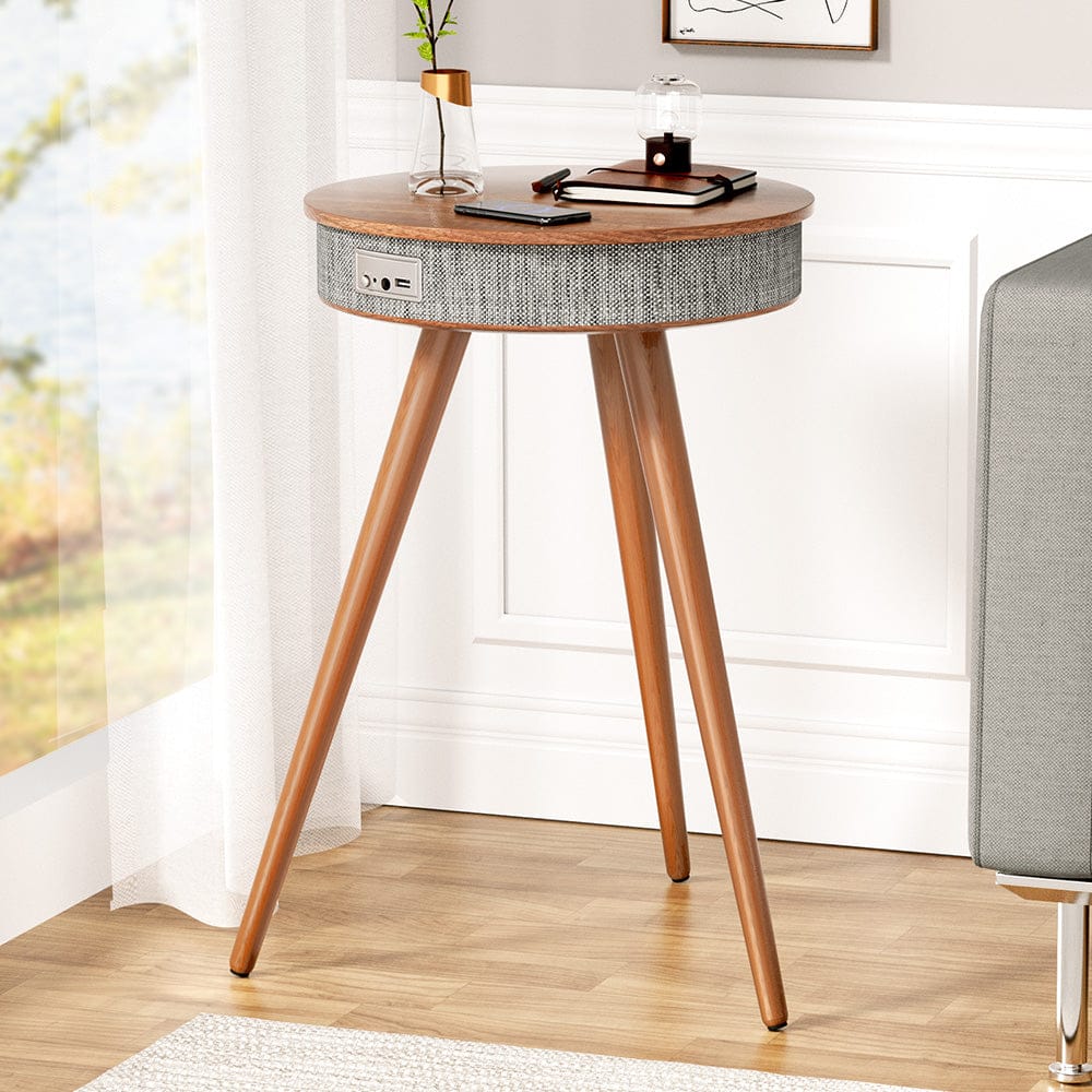 Artiss Audio & Video > Speakers > Bluetooth Speakers Artiss Smart Coffee Table Wireless Charging Bluetooth Speaker
