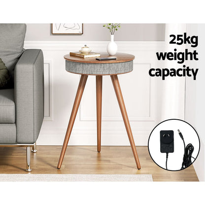 Artiss Audio & Video > Speakers > Bluetooth Speakers Artiss Smart Coffee Table Wireless Charging Bluetooth Speaker