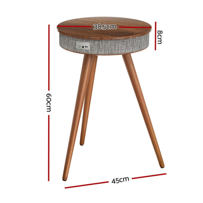 Artiss Audio & Video > Speakers > Bluetooth Speakers Artiss Smart Coffee Table Wireless Charging Bluetooth Speaker