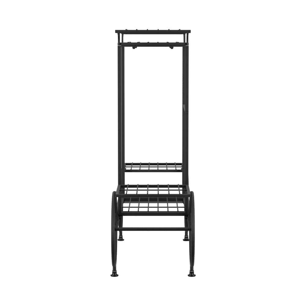Artiss Auto Accessories > Auto Accessories Others > Automotive Loading Ramps Artiss Plant Stand 6 Tier Iron 4 Wheeler