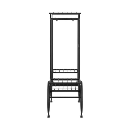 Artiss Auto Accessories > Auto Accessories Others > Automotive Loading Ramps Artiss Plant Stand 6 Tier Iron 4 Wheeler