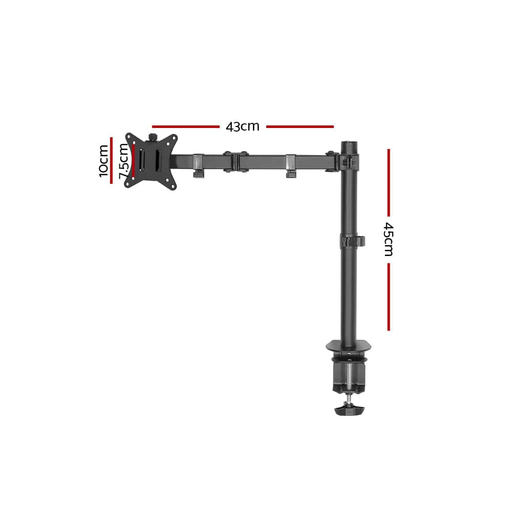 Artiss Electronics > Computer Accessories > Computer Monitors & Accessories Artiss Monitor Arm Desk Mount Screen Bracket Holder