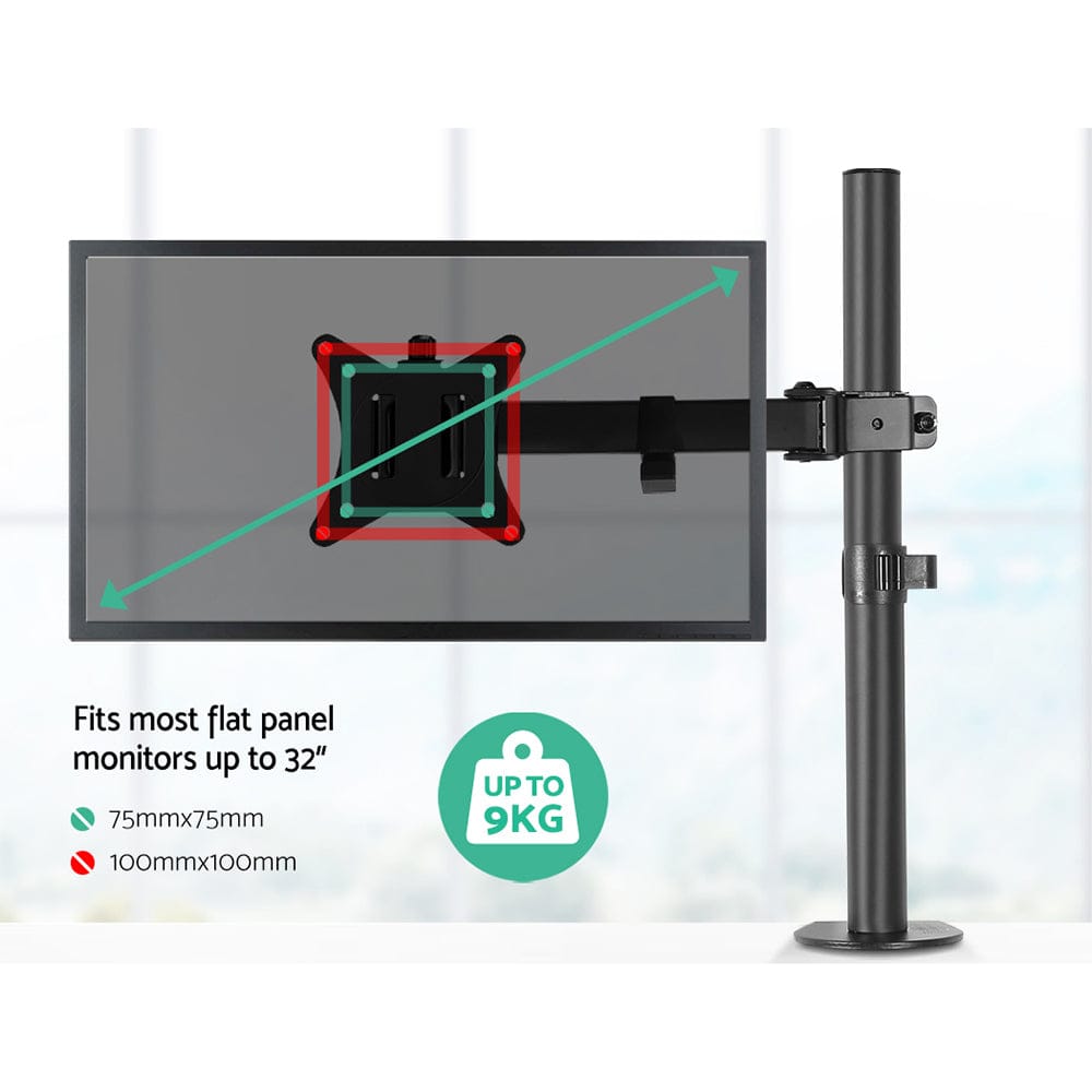 Artiss Electronics > Computer Accessories > Computer Monitors & Accessories Artiss Monitor Arm Desk Mount Screen Bracket Holder