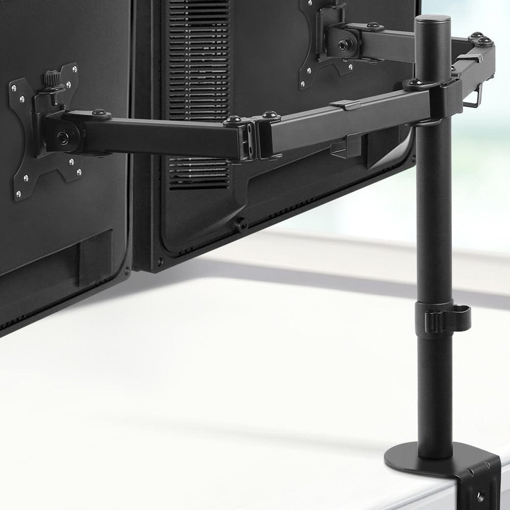 Artiss Electronics > Computer Accessories > Computer Monitors & Accessories Artiss Monitor Arm Dual Desk Mount Screen Bracket Holder