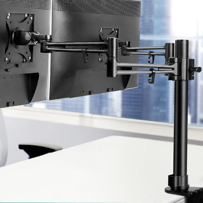 Artiss Electronics > Computer Accessories > Computer Monitors & Accessories Artiss Monitor Arm Dual Desk Mount Screen Holder Bracket