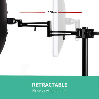 Artiss Electronics > Computer Accessories > Computer Monitors & Accessories Artiss Monitor Arm Dual Desk Mount Screen Holder Bracket