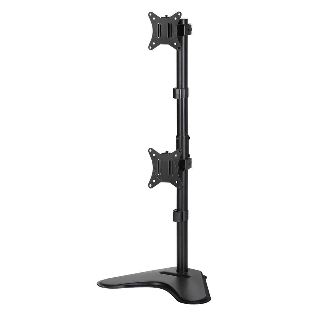 Artiss Electronics > Computer Accessories > Computer Monitors & Accessories Artiss Monitor Arm Stand Dual Mount HD LED TV Bracket Holder Freestanding