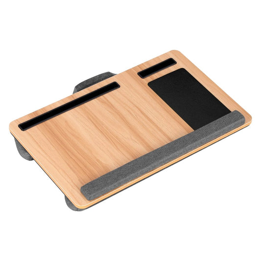 Artiss Electronics > Computer Accessories > Laptop Stands Artiss Lap Desk Laptop Desks Portable w/ Wrist-rest Phone Slot Mouse Pad 55CM