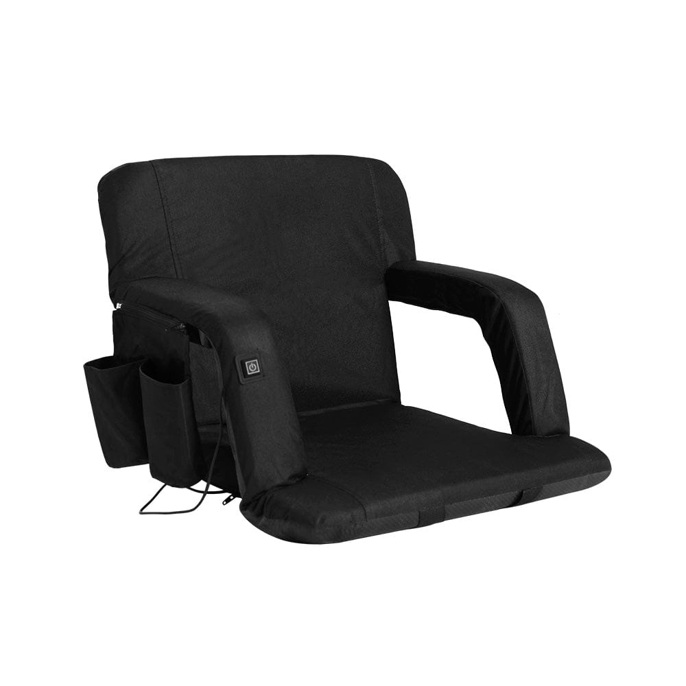 Artiss Furniture > Bar Stools & Chairs > Arm Chairs & Recliners Artiss Lounge Sofa Bed With Armrest Heated Floor Recliner Futon Couch Folding Chair Cushion