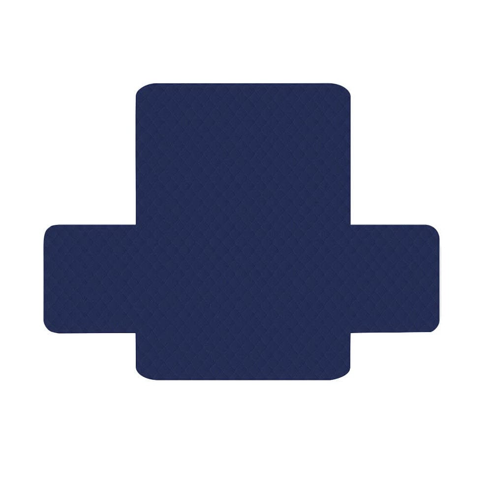 Artiss Furniture > Bar Stools & Chairs > Arm Chairs & Recliners Artiss Sofa Cover Couch Covers 3 Seater Quilted Navy