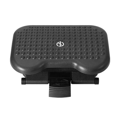 Artiss Furniture > Bar Stools & Chairs > Massage Chairs Artiss Foot Rest Stool Office Under Desk Angle Adjustable Footrest Massage Black