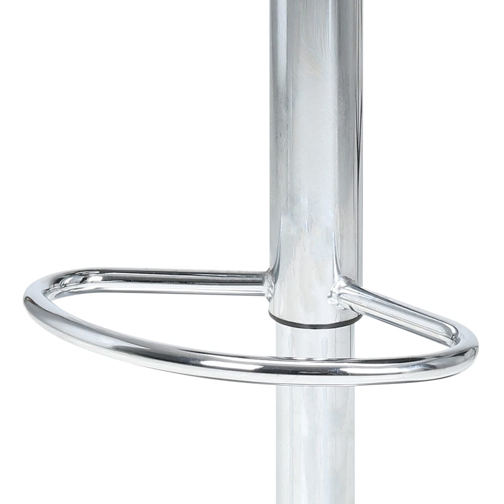 Artiss Furniture > Bar Stools & Chairs > Table & Bar Stools Artiss 2x Bar Stools Gas Lift Plastic Seat Black
