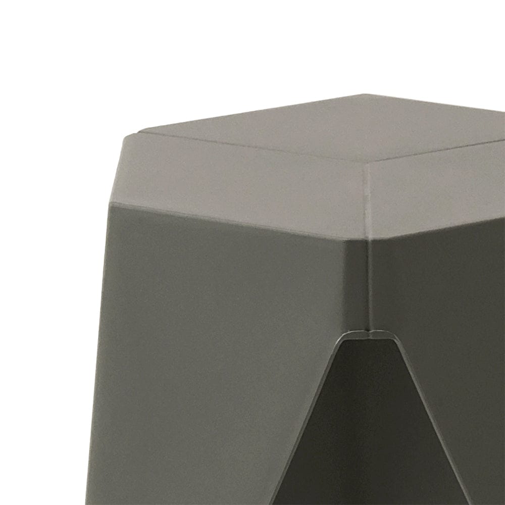 Artiss Furniture > Bar Stools & Chairs > Table & Bar Stools Artiss 2x Bar Stools Puzzle Plastic Foot Stool Grey