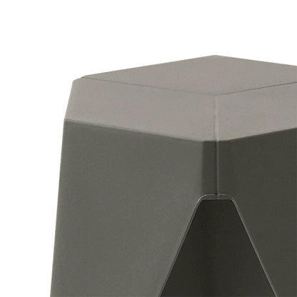 Artiss Furniture > Bar Stools & Chairs > Table & Bar Stools Artiss 2x Bar Stools Puzzle Plastic Foot Stool Grey
