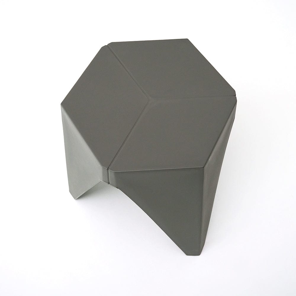 Artiss Furniture > Bar Stools & Chairs > Table & Bar Stools Artiss 2x Bar Stools Puzzle Plastic Foot Stool Grey