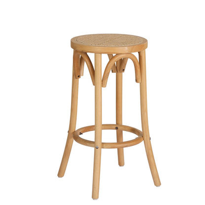 Artiss Furniture > Bar Stools & Chairs > Table & Bar Stools Artiss Bar Stool Rattan Seat Wooden