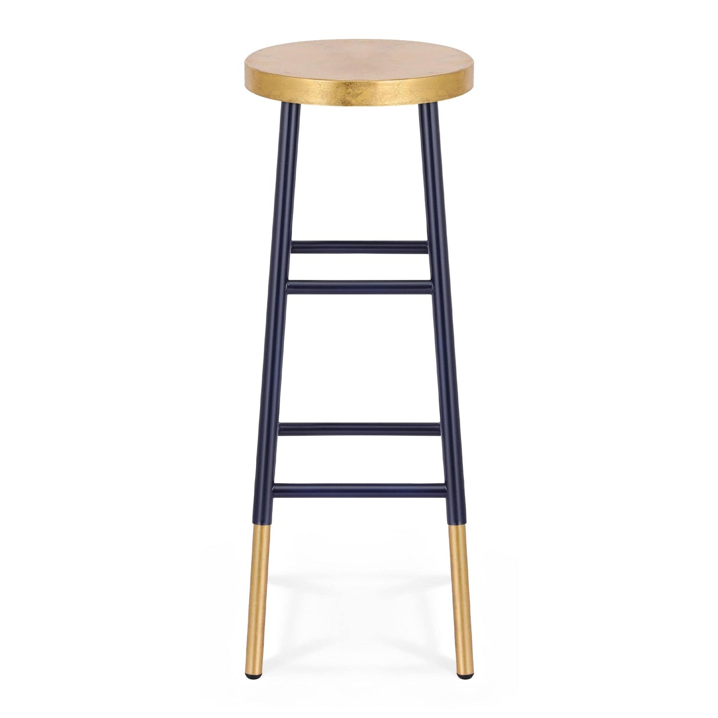 Artiss Furniture > Bar Stools & Chairs > Table & Bar Stools Artiss Bar Stools Metal Gold Navy