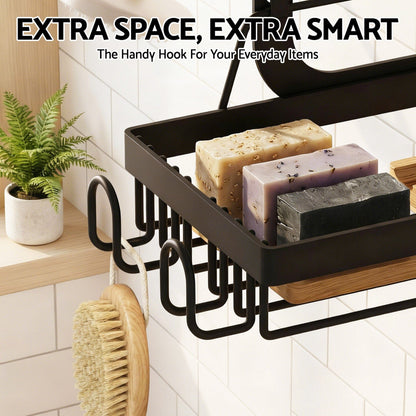 Artiss Furniture > Bathroom > Bathroom Cabinets, Cupboards & Storage Artiss 3 Tier Over The Door Shower Caddy Hanging Bathroom Storage Organizer