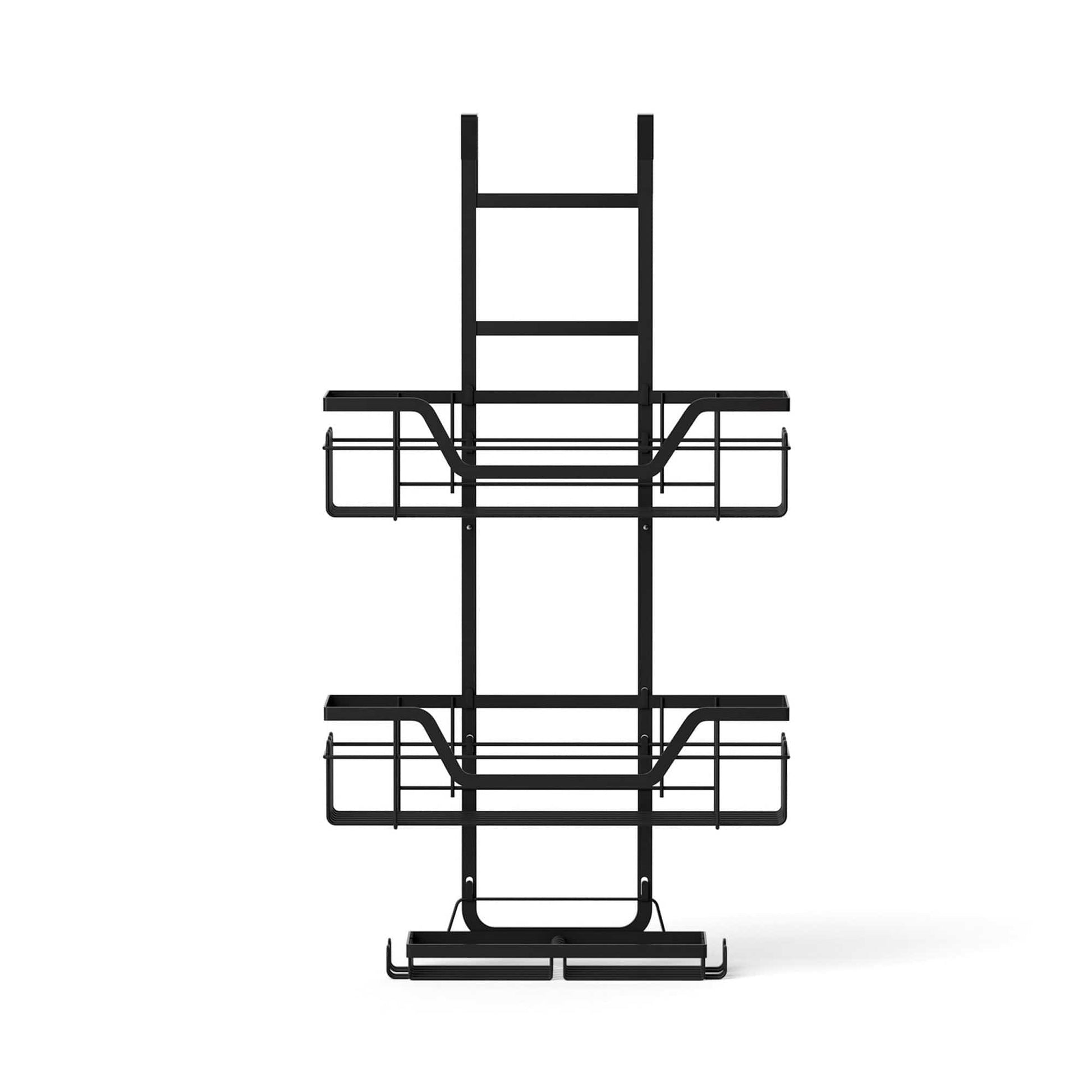 Artiss Furniture > Bathroom > Bathroom Cabinets, Cupboards & Storage Artiss 3 Tier Over The Door Shower Caddy Hanging Bathroom Storage Organizer