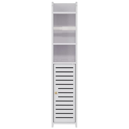 Artiss Furniture > Bathroom > Bathroom Cabinets, Cupboards & Storage Artiss Bathroom Cabinet Toilet Roll Holder Tissue Organizer 3 Tier Floor Cabinet