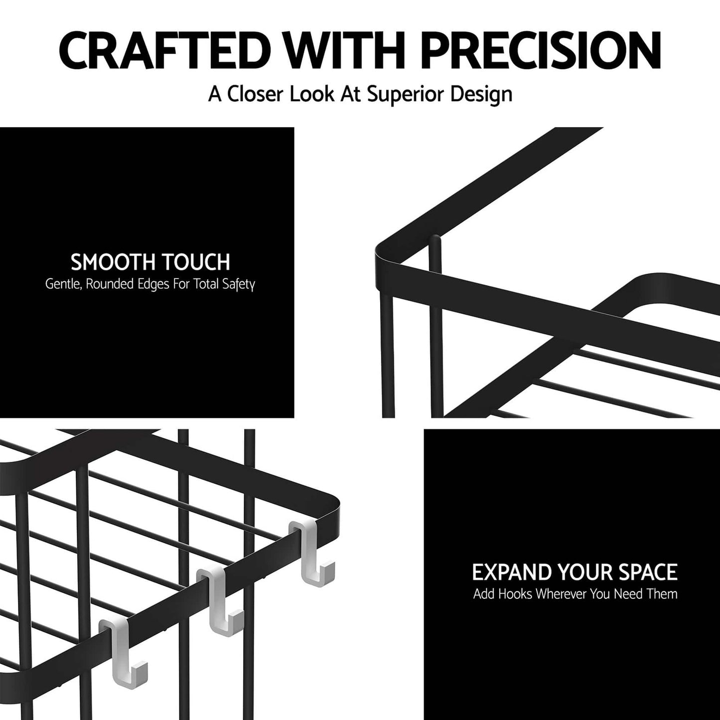 Artiss Furniture > Bathroom > Bathroom Cabinets, Cupboards & Storage Artiss Over Toilet Storage Rack Bathroom Shelf Organizer 2 Tier