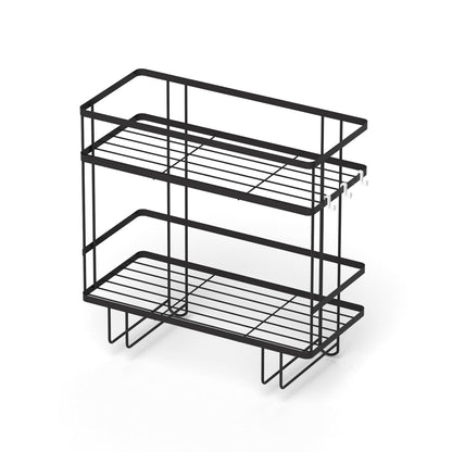 Artiss Furniture > Bathroom > Bathroom Cabinets, Cupboards & Storage Artiss Over Toilet Storage Rack Bathroom Shelf Organizer 2 Tier