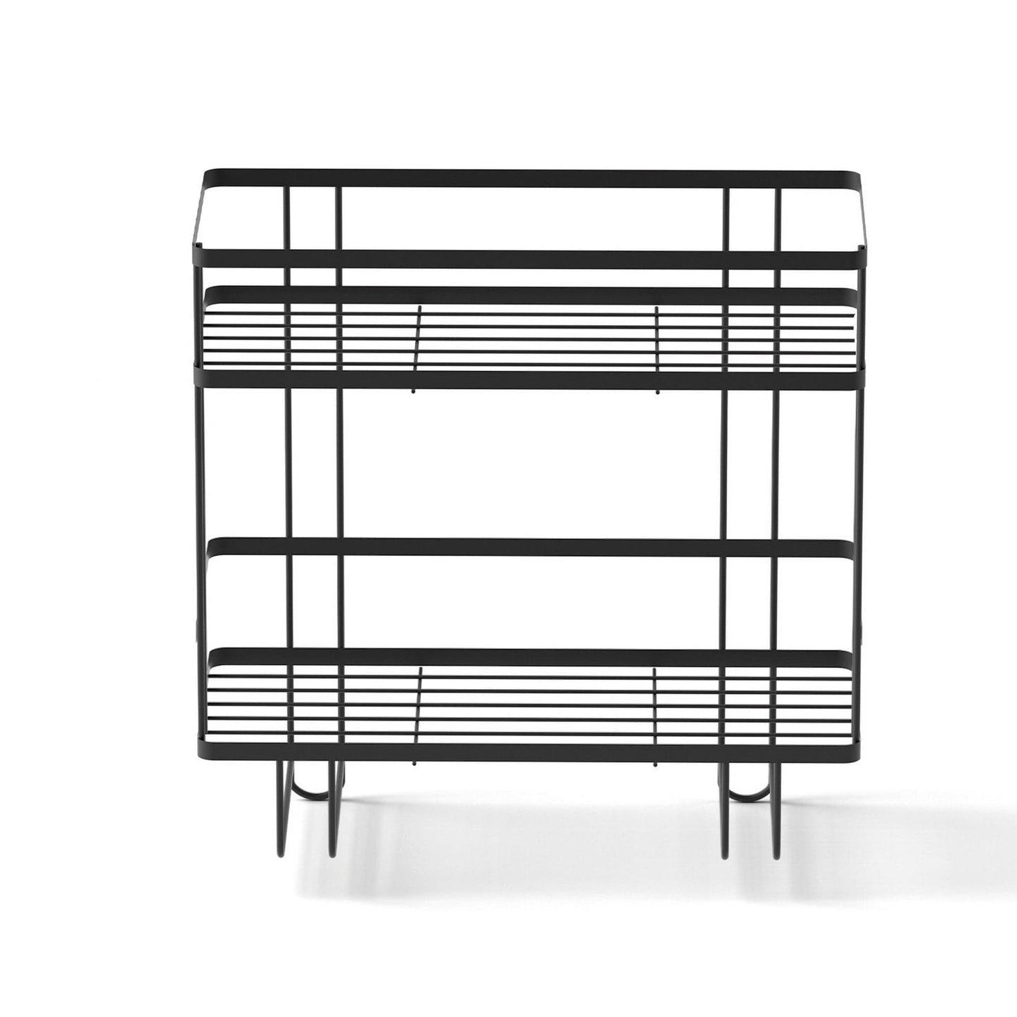 Artiss Furniture > Bathroom > Bathroom Cabinets, Cupboards & Storage Artiss Over Toilet Storage Rack Bathroom Shelf Organizer 2 Tier