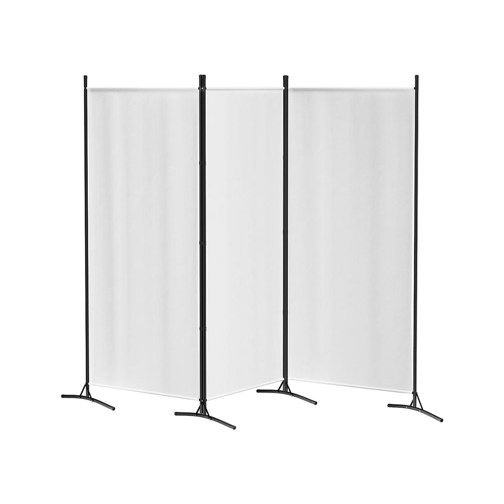 Artiss Furniture > Bedroom > Room Dividers Artiss 3 Panel Room Divider Screen 260x180cm Fabric White