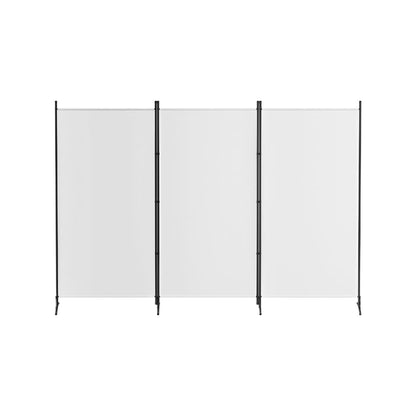 Artiss Furniture > Bedroom > Room Dividers Artiss 3 Panel Room Divider Screen 260x180cm Fabric White