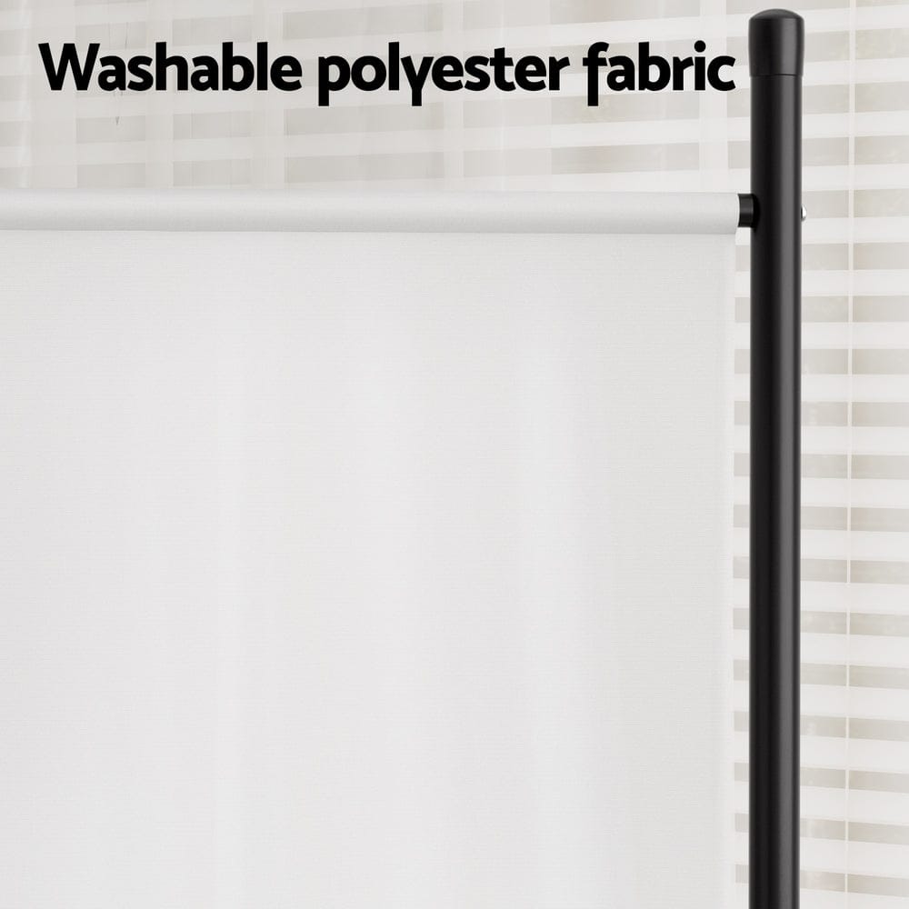 Artiss Furniture > Bedroom > Room Dividers Artiss 3 Panel Room Divider Screen 260x180cm Fabric White