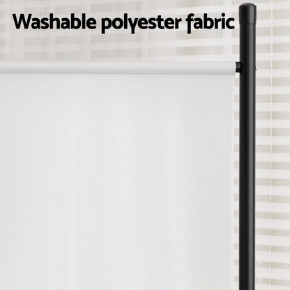 Artiss Furniture > Bedroom > Room Dividers Artiss 3 Panel Room Divider Screen 260x180cm Fabric White