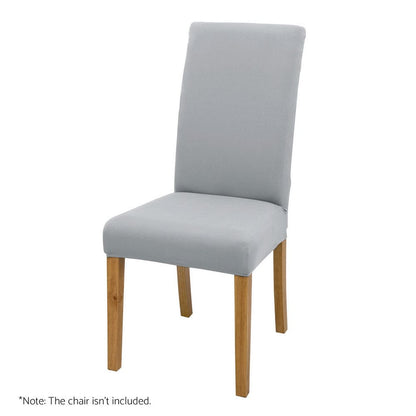 Artiss Furniture > Dining > Dining Set Artiss Dining Chair Covers 6x Slipcovers Spandex Stretch Banquet Wedding Grey