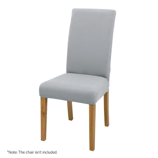 Artiss Furniture > Dining > Dining Set Artiss Dining Chair Covers 6x Slipcovers Spandex Stretch Banquet Wedding Grey