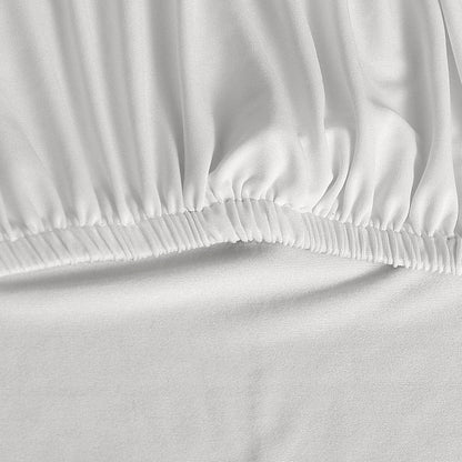 Artiss Furniture > Dining > Dining Set Artiss Dining Chair Covers 6x Slipcovers Spandex Stretch Banquet Wedding White