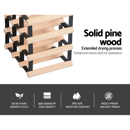 Artiss Furniture > Dining > Wine Racks Artiss Wine Rack 12 Bottle