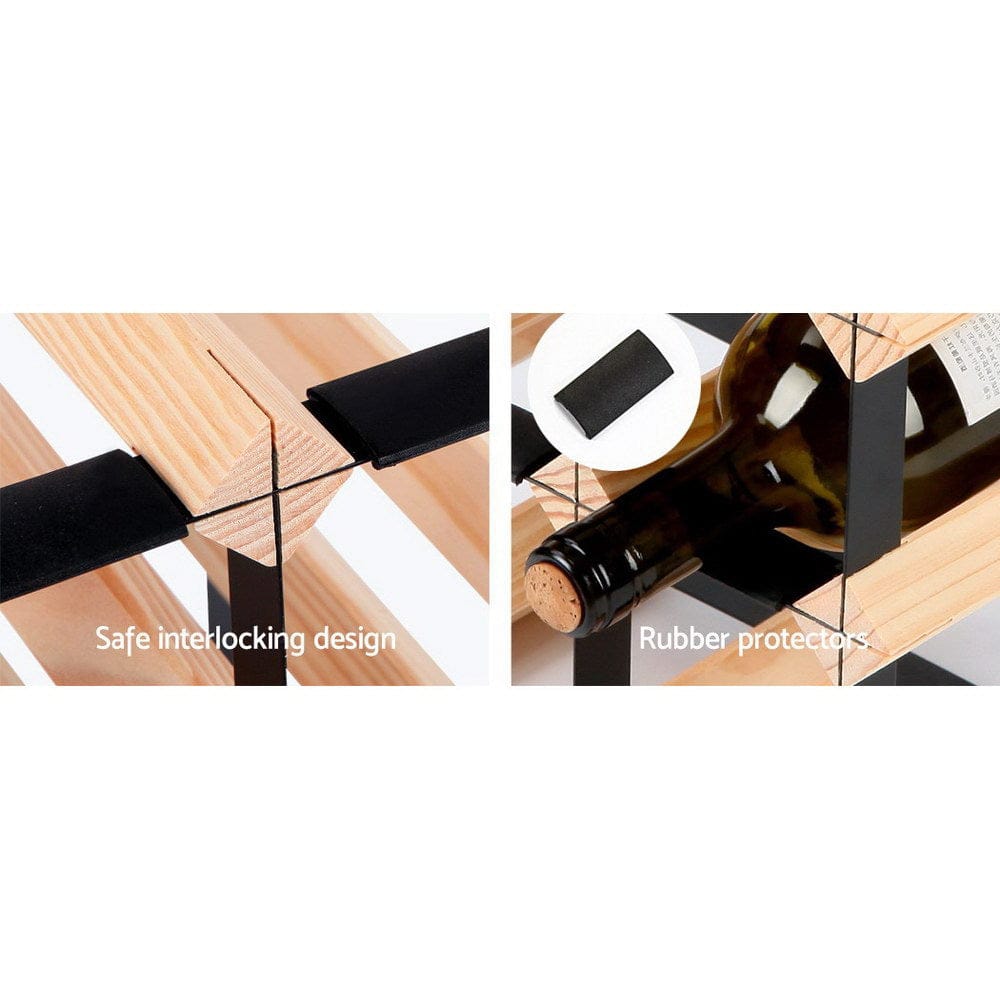 Artiss Furniture > Dining > Wine Racks Artiss Wine Rack 12 Bottle