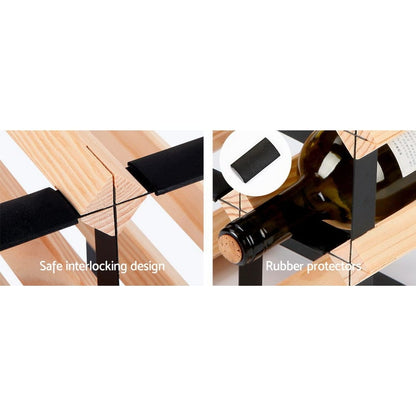 Artiss Furniture > Dining > Wine Racks Artiss Wine Rack 20 Bottle