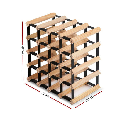 Artiss Furniture > Dining > Wine Racks Artiss Wine Rack 20 Bottle