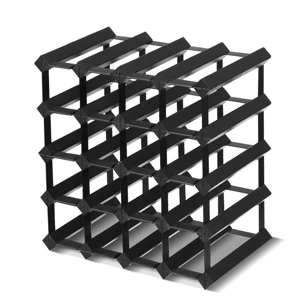 Artiss Furniture > Dining > Wine Racks Artiss Wine Rack 20 Bottle Black