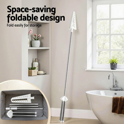 Artiss Furniture > Living Room > Coat Racks Artiss Clothes Rack Airer Rotatable Hanger Foldable 163cm