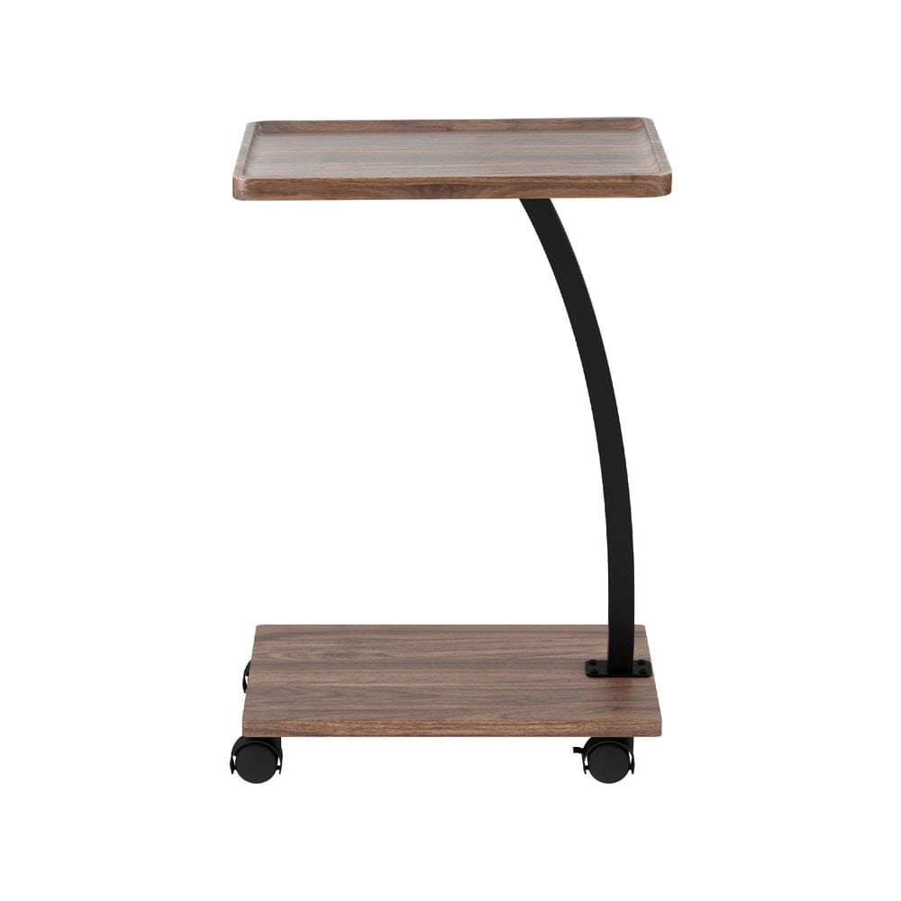 Artiss Furniture > Living Room > Coffee Tables Artiss Coffee Table C Shaped