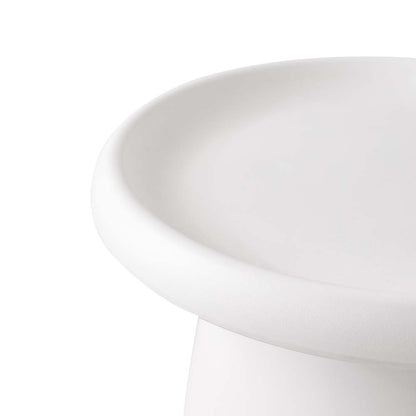 Artiss Furniture > Living Room > Coffee Tables Artiss Coffee Table Round 52CM Plastic White
