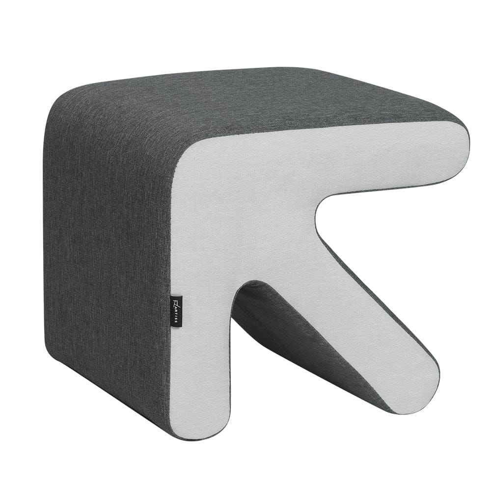 Artiss Furniture > Living Room > Ottomans & Footstools Artiss Ottoman Foot Stool Arrow Linen Grey