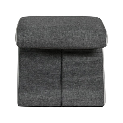 Artiss Furniture > Living Room > Ottomans & Footstools Artiss Ottoman Foot Stool Arrow Linen Grey