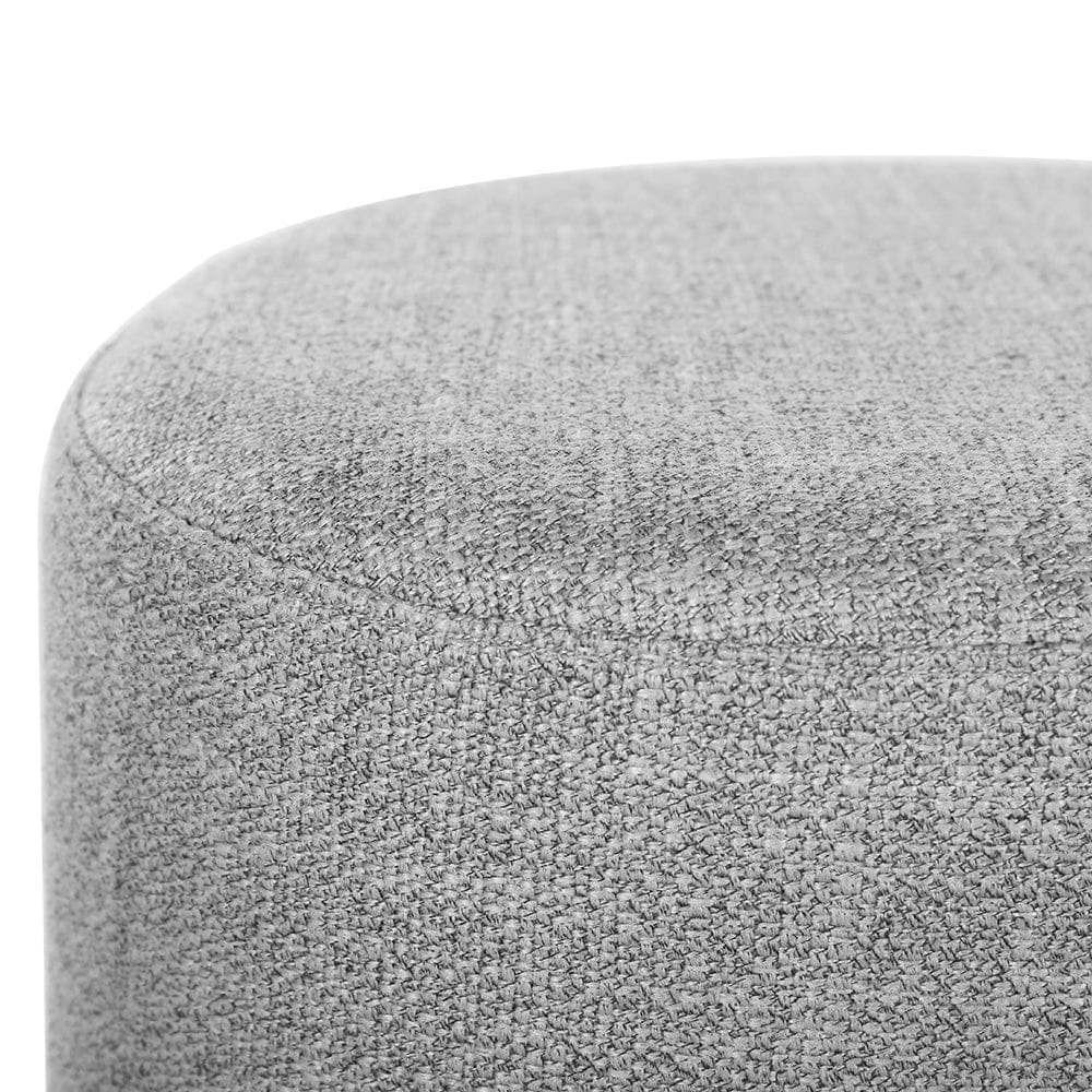 Artiss Furniture > Living Room > Ottomans & Footstools Artiss Ottoman Foot Stool Square Linen Grey