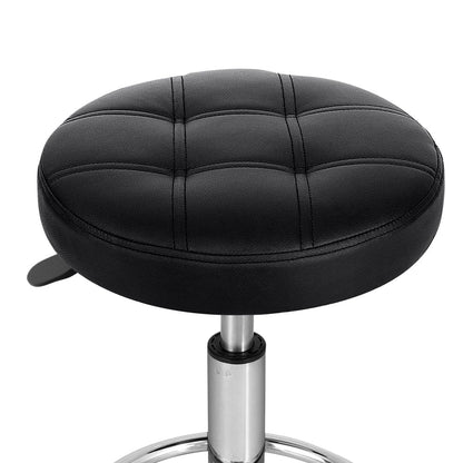 Artiss Furniture > Living Room > Ottomans & Footstools Artiss Salon Stool Round Swivel Chairs