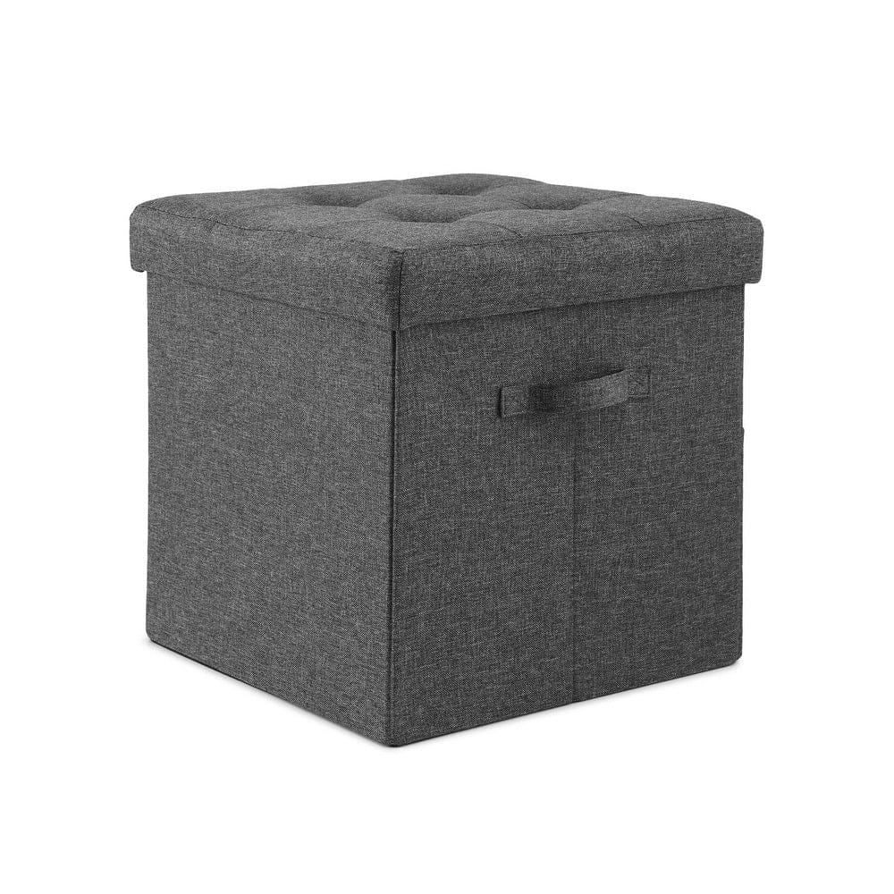Artiss Furniture > Living Room > Ottomans & Footstools Artiss Storage Ottoman Rest Foot Stool Foldable