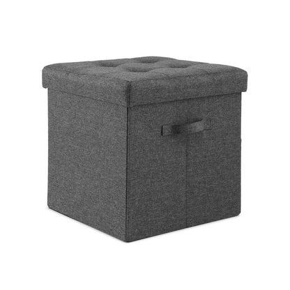 Artiss Furniture > Living Room > Ottomans & Footstools Artiss Storage Ottoman Rest Foot Stool Foldable