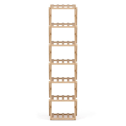 Artiss Furniture > Living Room > Shoe Storage Artiss 7 Tier Bamboo Foldable Shoe Rack Organizer Entryway